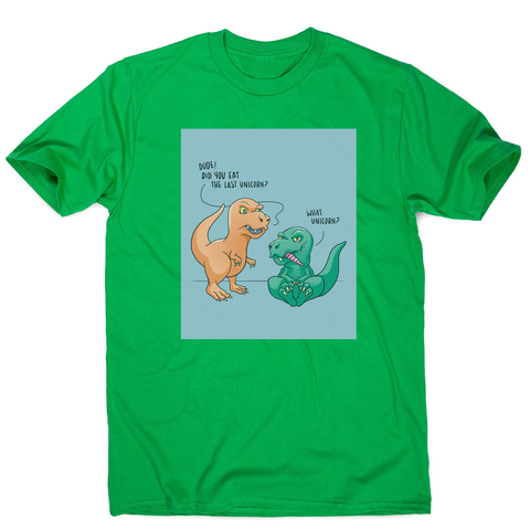 Funny dinosaur unicorn men's t-shirt - Graphic Gear