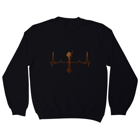 Heartbeat mountaineer sweatshirt - Graphic Gear