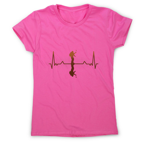 Heartbeat mountaineer women's t-shirt - Graphic Gear