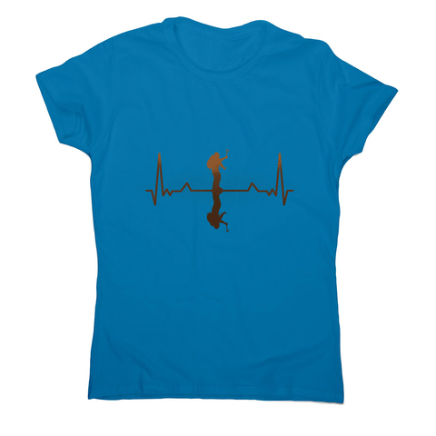Heartbeat mountaineer women's t-shirt - Graphic Gear