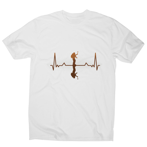 Heartbeat mountaineer men's t-shirt - Graphic Gear