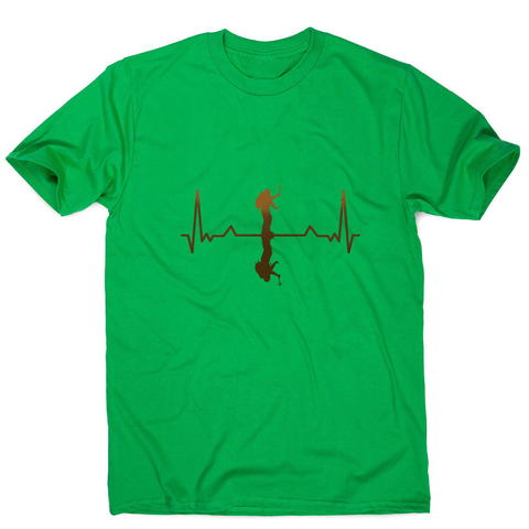 Heartbeat mountaineer men's t-shirt - Graphic Gear