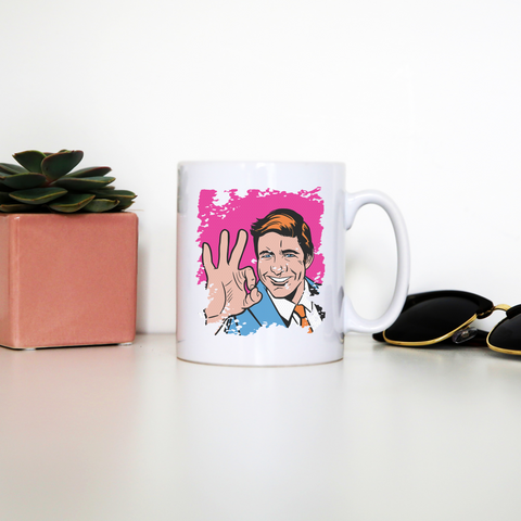 Pop art ok man mug coffee tea cup - Graphic Gear