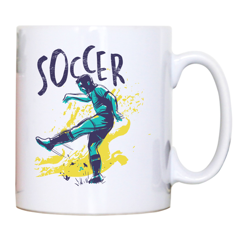 Soccer grunge color mug coffee tea cup - Graphic Gear