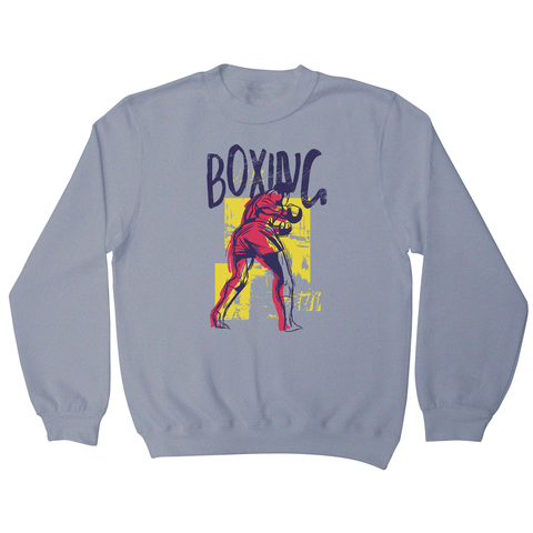 Boxing sports grunge sweatshirt - Graphic Gear