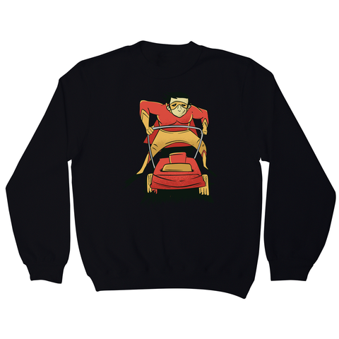 Lawnmover superhero sweatshirt - Graphic Gear