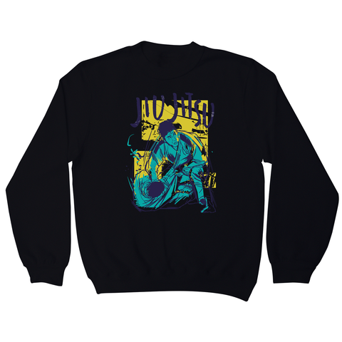 Jiu jitsu grunge color sweatshirt - Graphic Gear