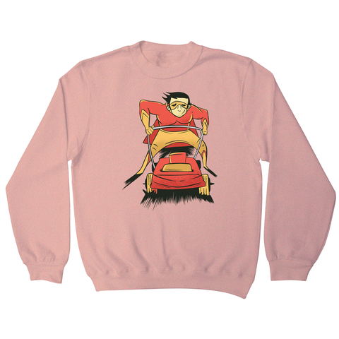 Lawnmover superhero sweatshirt - Graphic Gear