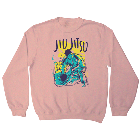 Jiu jitsu grunge color sweatshirt - Graphic Gear