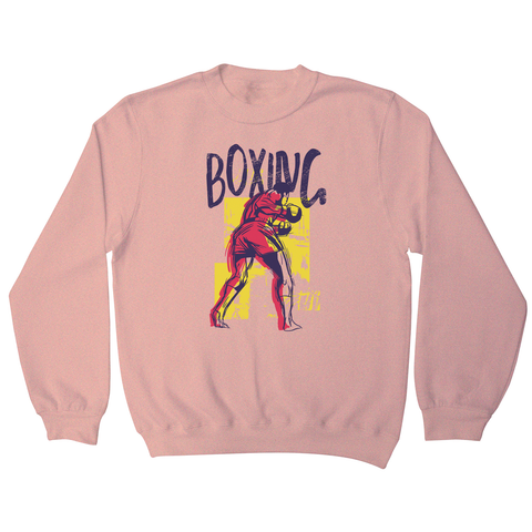 Boxing sports grunge sweatshirt - Graphic Gear