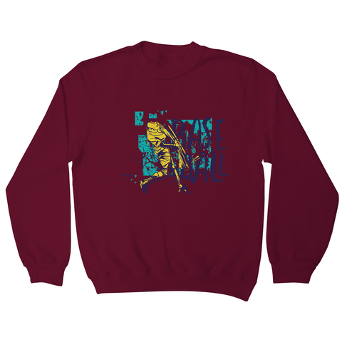 Baseball grunge colored sweatshirt - Graphic Gear