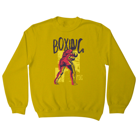 Boxing sports grunge sweatshirt - Graphic Gear