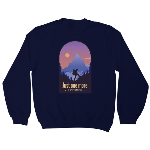 Hiking quote sweatshirt - Graphic Gear