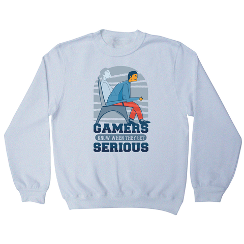 Serious gamers sweatshirt - Graphic Gear
