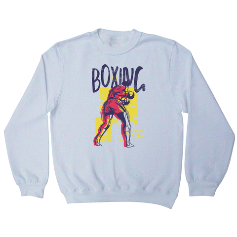 Boxing sports grunge sweatshirt - Graphic Gear