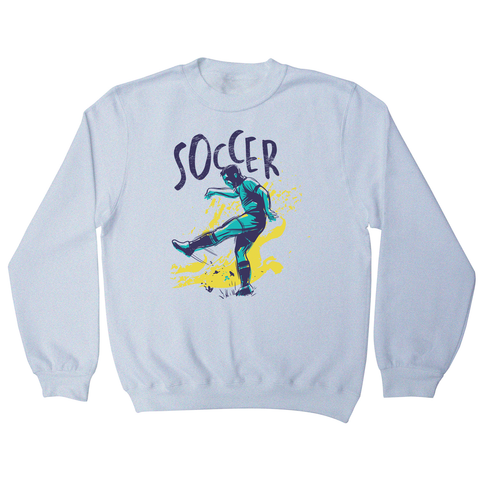Soccer grunge color sweatshirt - Graphic Gear