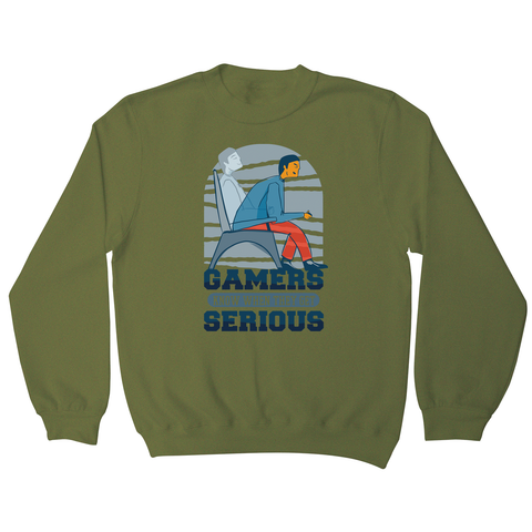Serious gamers sweatshirt - Graphic Gear