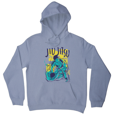 Jiu jitsu grunge color hoodie - Graphic Gear
