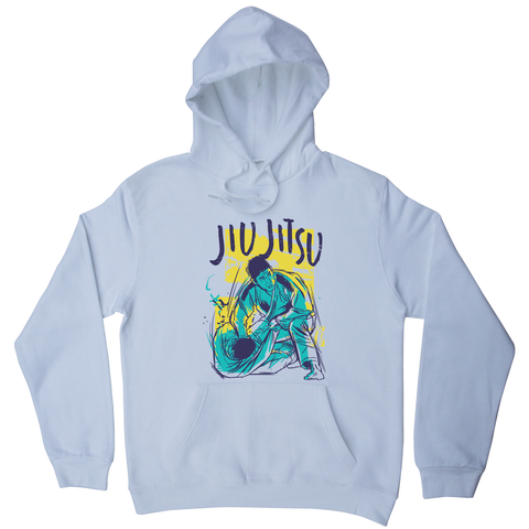 Jiu jitsu grunge color hoodie - Graphic Gear