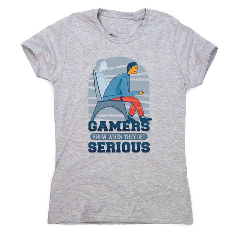 Serious gamers women's t-shirt - Graphic Gear