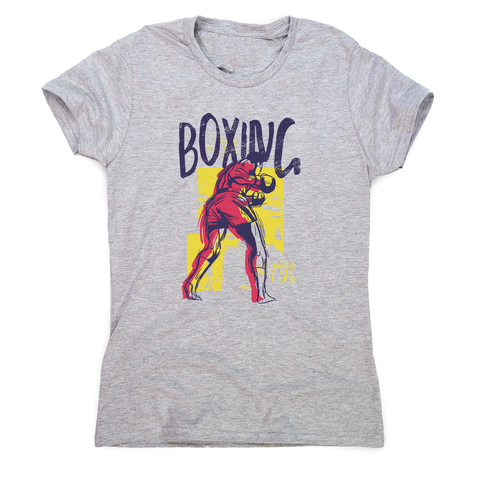 Boxing sports grunge women's t-shirt - Graphic Gear