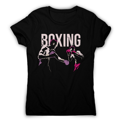 Boxing grunge fighters women's t-shirt - Graphic Gear