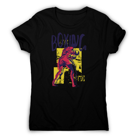 Boxing sports grunge women's t-shirt - Graphic Gear