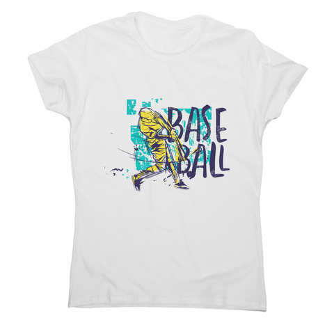 Baseball grunge colored women's t-shirt - Graphic Gear