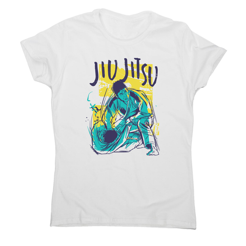 Jiu jitsu grunge color women's t-shirt - Graphic Gear