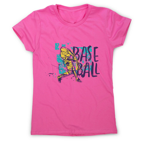 Baseball grunge colored women's t-shirt - Graphic Gear