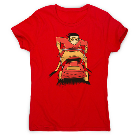 Lawnmover superhero women's t-shirt - Graphic Gear