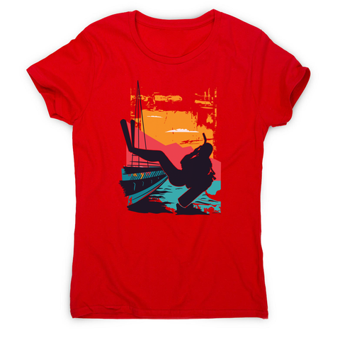 Scuba diving women's t-shirt - Graphic Gear