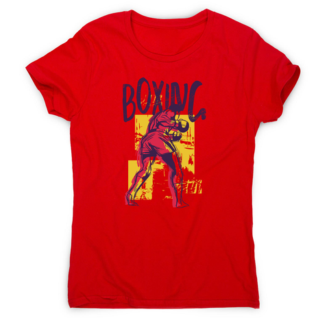 Boxing sports grunge women's t-shirt - Graphic Gear