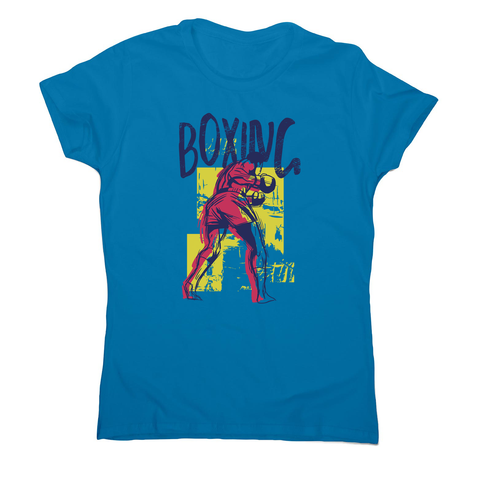 Boxing sports grunge women's t-shirt - Graphic Gear