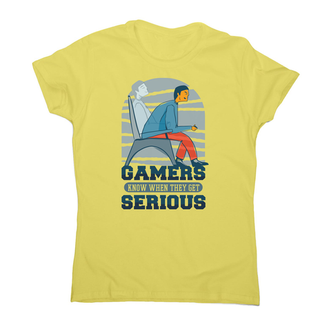 Serious gamers women's t-shirt - Graphic Gear