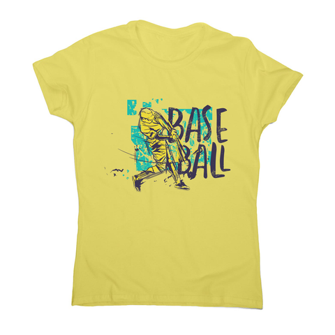 Baseball grunge colored women's t-shirt - Graphic Gear