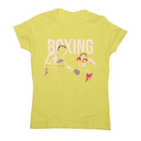 Boxing grunge fighters women's t-shirt - Graphic Gear