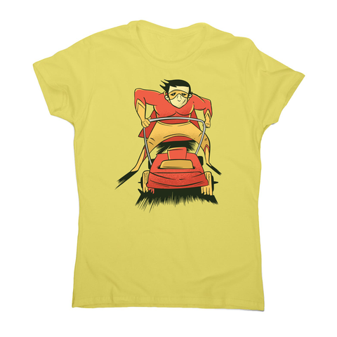 Lawnmover superhero women's t-shirt - Graphic Gear