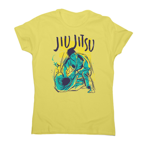 Jiu jitsu grunge color women's t-shirt - Graphic Gear