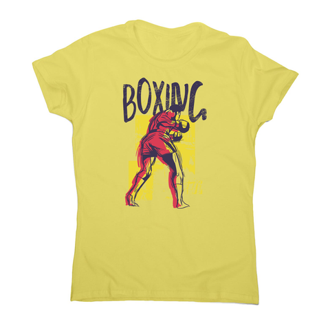 Boxing sports grunge women's t-shirt - Graphic Gear