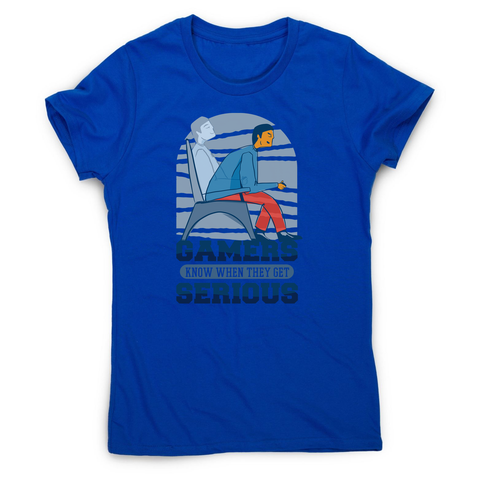 Serious gamers women's t-shirt - Graphic Gear