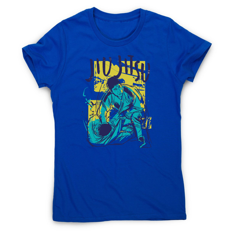 Jiu jitsu grunge color women's t-shirt - Graphic Gear