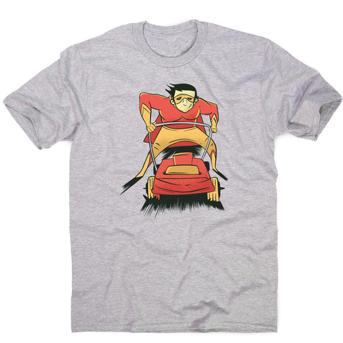 Lawnmover superhero men's t-shirt - Graphic Gear