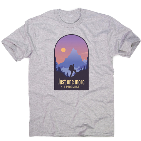 Hiking quote men's t-shirt - Graphic Gear