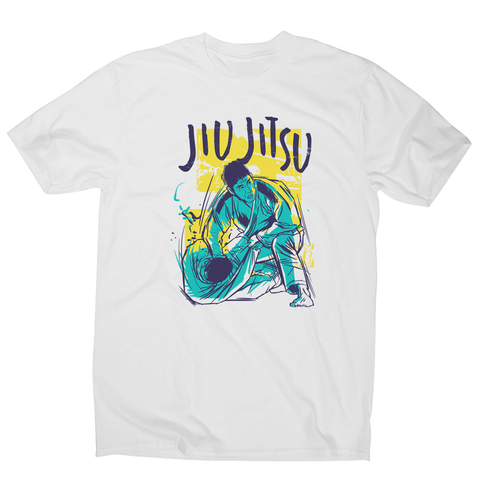 Jiu jitsu grunge color men's t-shirt - Graphic Gear