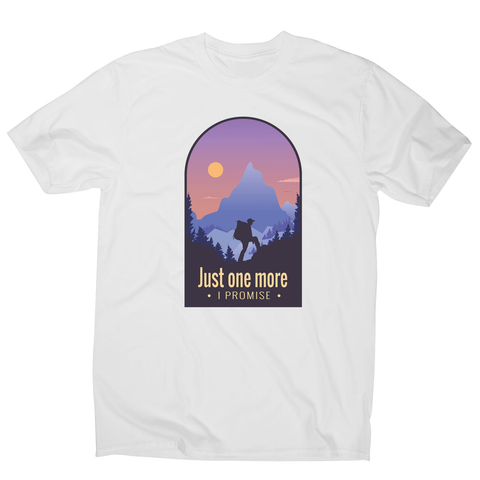 Hiking quote men's t-shirt - Graphic Gear