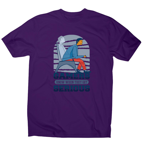 Serious gamers men's t-shirt - Graphic Gear