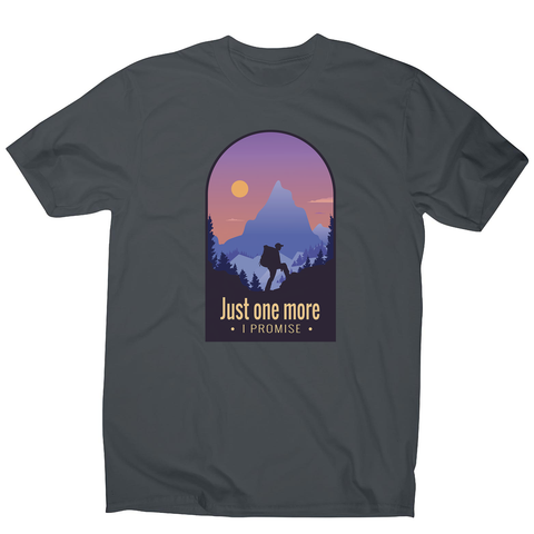 Hiking quote men's t-shirt - Graphic Gear