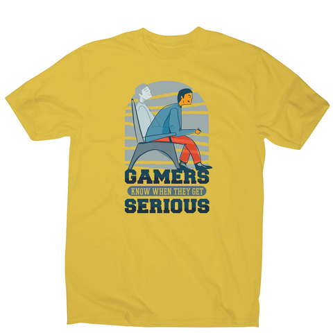 Serious gamers men's t-shirt - Graphic Gear