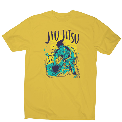 Jiu jitsu grunge color men's t-shirt - Graphic Gear